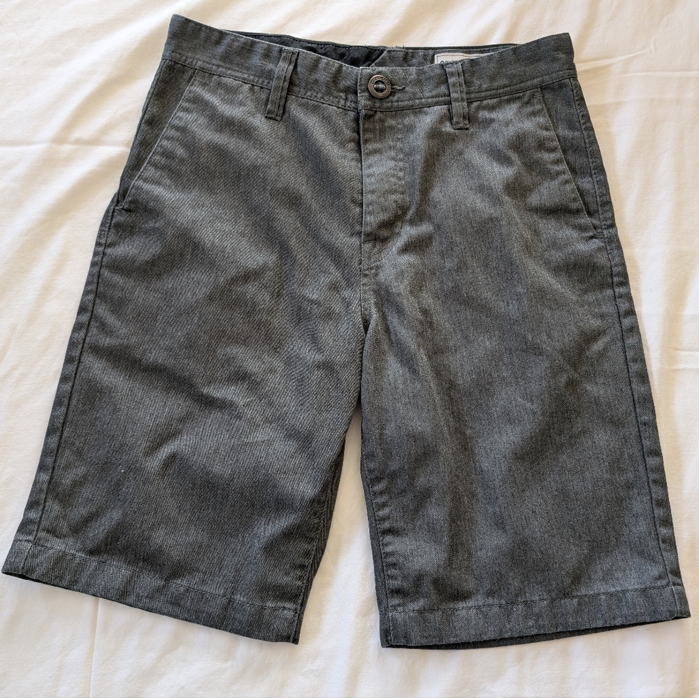 Boys Volcom Gray Shorts - Size 27